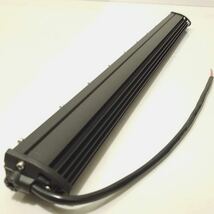 LEDワークライト イエロー 黄色 作業灯 54w50cm20インチ ライトバー LEDバー 投光器 ジムニー 集魚灯 サーチライト 薄型 汎用フォグランプ_画像3