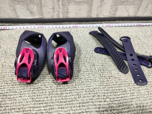 BURTON　LEXA■ESCAPADE等にも　トゥストラップ＆ダブルテイクラチェット　キャップストラップ　トゥ　ストラップ　キャップ　紺