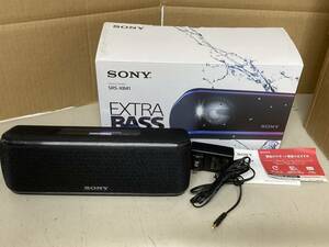 ■SONY■ワイヤレスポータブルスピーカー■SRS-XB41/B■中古■　★即決★