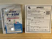 GoJapan ヨーロッパ 10日間 5GB データ通信専用 プリペイドSIMカード_画像2