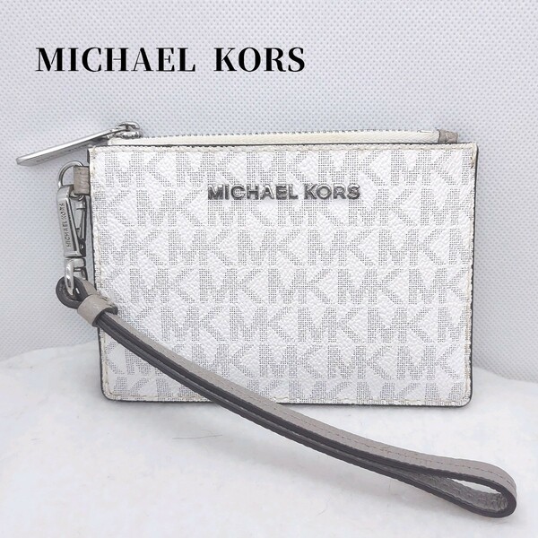 マイケルコース　ミニポーチ　パスケース　PVC　MICHAEL KORS