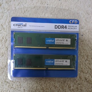 CFD Crucial DDR4 PREMIUM MEMORY デスクトップPC用メモリ 8G×2枚 合計16G