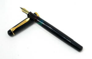 ▼送料180円▼(R602-E91)Pelikan ペリカン 万年筆 M481 ブラック 西ドイツ製 W.-GERMANY 吸入式 レトロ ヴィンテージ