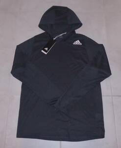 ◆ タグ付き未使用品！adidas 長袖パーカーシャツ Mサイズ ◆