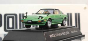 EBBRO OLDIES、2976台限定生産エブロ、No.148、1/43　マツダ　サバンナRX-7　1978、グリーン/ 1:43 EBBRO,MAZDA SAVANNA RX-7 1978(green) 