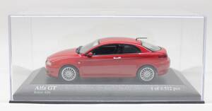 4512台 限定生産品 1/43 ミニチャンプス　アルファロメオ　アルファGT(ロッソアルファ) / Minichamps Alfa GT Rosso Alfa (1 of 4512pcs)