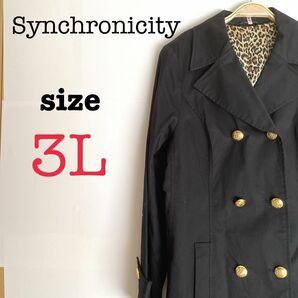 Synchronicity シンクロシニティ【3L】レディース　トレンチコート　スプリングコート