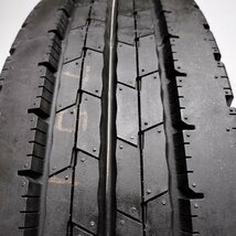 ◆配送先指定◆ ＜ほぼ未使用！ トラック用 オンロード 1本＞ 205/80R17.5 LT ダンロップ エナセーブ SPLT50 100% 2019年製_画像2