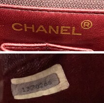 CHANEL シャネル ミニマトラッセ チェーン ショルダー バッグ ブラック ｍ8672_画像10