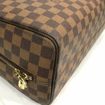 LOUISVUITTON ルイヴィトン ダミエ ノリータ ハンド バッグ ブラウン 良品 k1209_画像4