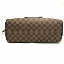 LOUISVUITTON ルイヴィトン ダミエ ノリータ ハンド バッグ ブラウン 良品 k1209_画像3