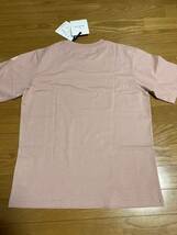 新品 モンクレール Tシャツ S MONCLER 半袖 ピンク ロゴ ワッペン 正規 本物 タグ レディース 女性_画像4
