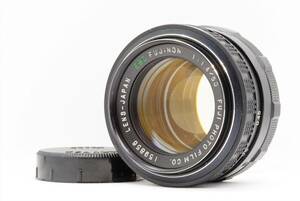 【極美品】動作OK！ 綺麗な光学 EBC FUJINON 50mm F1.4 前期型 オールドレンズ 大口径 MF 富士フィルム 標準レンズ