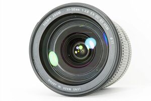 【ジャンク】SIGMA 17-50mm F2.8 EX DG OS HSM シグマ　標準ズームレンズ EF-Sマウント キャノン