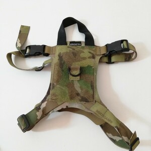 KILONINER キロナイナー M1 LIGHTSPEED HARNESS Laser Cut Mサイズ MULTICAM [ マルチカム 犬 ハーネス ドッグ ライトスピードハーネス]