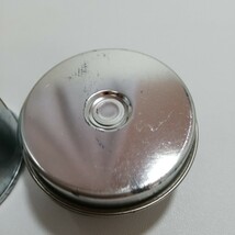 TINCAN GALLERY ミニ 茶筒缶 中ブタ付き 未使用品 現状品 [茶葉入れ 豆入れ キャニスター ブリキ]_画像9