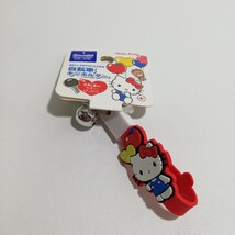 2020年 HELLO KITTY ハローキティ 自転車キーホルダー 鈴付き 未使用品 [タグ付き ストラップ 自転車用 鍵用]_画像1