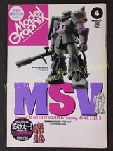 ◆特集『MSV』 モデルグラフィックス No.281 2008年◆ History of MOBILESUIT VARIATION MS-06R ザク2 ★モビルスーツ&ガンプラ開発系譜_画像1