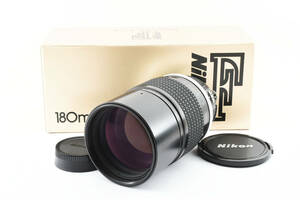 【外観極上品】Nikon Ai 180mm F2.8 ニコン 単焦点 中望遠 レンズ　外箱付【動作確認済み】#227