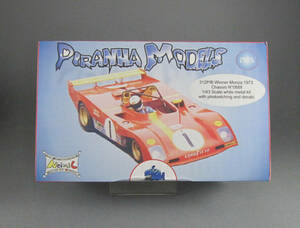 PIRANHA MODELS pillar nia model z1/43 FERRARI 312PB MONZA WINNER 1973 white metal * kit unopened!P17A!