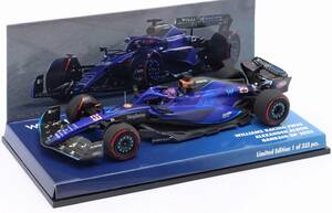 1:43 Minichamps ウィリアムズ FW45 バーレーンGP 2023 A.アルボン #23 Williams Albon 限定BOX