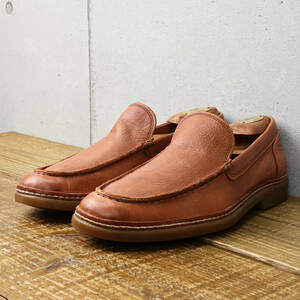 Allen Edmondsアレンエドモンズ◆レザースリッポン◆ブラウン◆US9.5/27.5cm