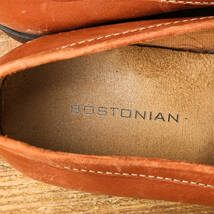 BOSTONIANボストニアン◆レザースリッポン◆ブラウン◆US7.5/25.5cm_画像6