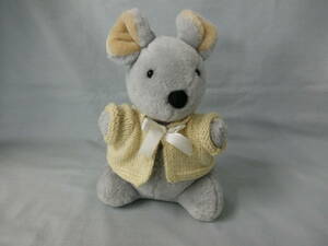 [MEISEI KIGYO MSP mouse soft toy height approximately 22cm].* mouse toy * hobby * animal 