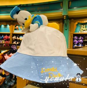  bucket hat Donald deicy chip & Dale on sea Disney new goods unused tag attaching Mickey minnie 