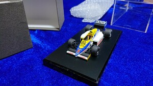 1/43 ROMU ロム 制作品 完成品 TAMEO Canon Williams Honda FW10 B #5 Nigel Mansell European GP Brands Hatch Winner マンセル 検 1/18