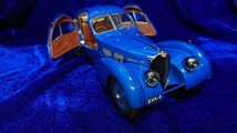 1/18 CMC M-083 Bugatti Typ 57 Atlantic Coupe Chassis Nr.57.591 (R.B.Pope), 1938 ブガッティ アトランティッククーペ 検 Autoart_画像2