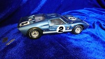 1/18 EXOTO FORD GT40 MK.II #2 エグゾト RLG18042 1966 Sebring 12 Hours Jerry Grant, Dan Gurney ジャンク_画像5