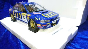 1/18 Kyosho 京商 SUBARU IMPREZA WRC 1995 RALLY MONTE CARLO Winner #5 No.08962B スバル インプレッサ 555 C.Sainz L.Moya