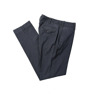 新着 新品 訳あり インコテックス INCOTEX VERVE SLIM FIT スラックス ノータック ストレッチ 春夏 ヴァージンウール ネイビー 398186