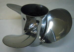  secondhand goods SOLASsolas stainless steel 3 blade 13 1/2x15 boat supplies propeller 