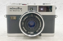 ★カメラ☆minolta ミノルタ HI-MATIC F ハイマチック F レンズ ROKKOR 1:2.7 f=38mm コンパクト フィルムカメラ レトロ _画像1