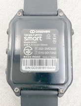 ★時計☆smart スマート GREENON グリーンオン THE GOLF WATCH ザ ゴルフ ウォッチ Model GC01 ゴルフナビ ブラック 腕時計_画像3