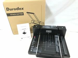 Durodex 200DX 200-DX STACK CUTTER 裁断機 スタック カッター デューロデックス 中古 箱付き　