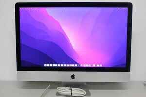 iMac（Retina 5K,27-inch,Late 2015）3.3GHz Core i5〈MK482J/A〉⑤