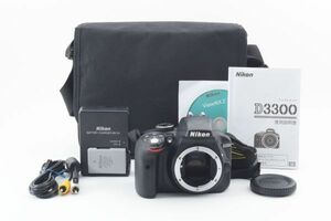 【極上品】Nikon ニコン D3300 ボディ ショット数5574枚 デジタル一眼レフ #323-1