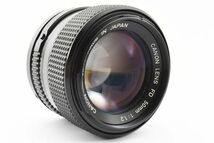 【実用美品】Canon キャノン new FD 50mm F1.2 MFレンズ FDマウント #104_画像3