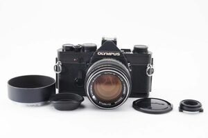 【外観美品】Olympus オリンパス OM-1 黒 ブラック / OM-SYSTEM F.ZUIKO AUTO-S 1:1.8 50ｍｍ #240