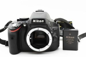 【実用外観美品】Nikon ニコン D5100 ボディ ショット数51枚 デジタル一眼レフカメラ #254