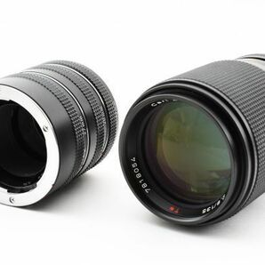 【光学美品】Carl Zeiss Sonnar 2.8 135mm T* mmj / オート接写リング付 13mm 20mm 27mm #224の画像2