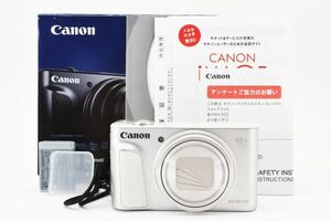 【極上品】Canon キャノン PowerShot SX730 HS シルバー コンパクトデジタルカメラ #343