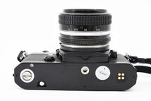 【実用品】Nikon ニコン FM フィルム一眼カメラ / Ai NIKKOR 50mm 1:1.4 MFレンズ #375_画像6