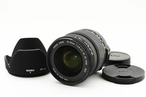 【実用美品】SIMGA シグマ 18-50mm F2.8-4.5 DC OS HSM ニコン用 AFレンズ #395