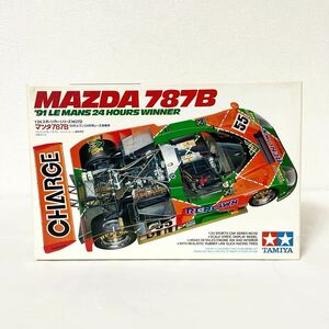 Q98/80★1円〜 未組立 タミヤ 1/24 マツダ787B 1991年 ルマン24時間レース優勝車 ジョニーハーバート