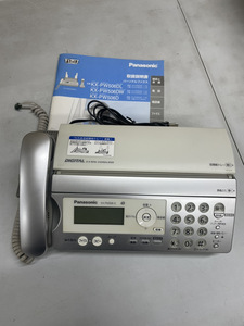 FAX電話機 KX-PW506-S パナソニック(Panasonic) シルバー 親機【即決可能】【動作品】