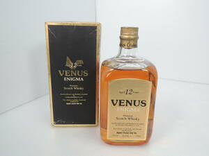 △未開栓 VENUS ヴィーナス ENIGMA エニグマ 12年 プレミアム スコッチ ウイスキー 750ml 43％ 箱あり 古酒/管理3608C12-01260001